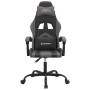 Silla gaming cuero sintético negro y gris von , Gaming-Stühle - Ref: Foro24-3143894, Preis: 117,94 €, Rabatt: %