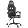 Silla gaming cuero sintético negro y gris von , Gaming-Stühle - Ref: Foro24-3143894, Preis: 117,94 €, Rabatt: %