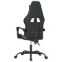 Black and white synthetic leather swivel gaming chair | Foro24|Onlineshop| Casa, Jardín y Más Foro24.es