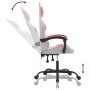 Silla gaming giratoria cuero sintético blanco y rosa de , Sillones para videojuegos - Ref: Foro24-349576, Precio: 117,99 €, D...