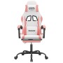 Silla gaming giratoria y reposapiés cuero sintético blanco rosa von , Gaming-Stühle - Ref: Foro24-349588, Preis: 127,88 €, Ra...