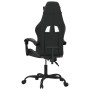 Silla gaming giratoria cuero sintético negro y gris de , Sillones para videojuegos - Ref: Foro24-349595, Precio: 117,94 €, De...