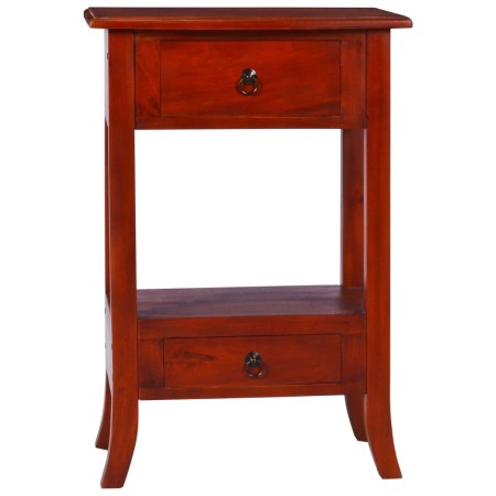 Mesa consola clásica de madera maciza caoba marrón 50x30x75 cm by , Side tables - Ref: Foro24-288877, Price: 115,62 €, Discou...