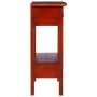 Mesa consola clásica de madera maciza caoba marrón 50x30x75 cm by , Side tables - Ref: Foro24-288877, Price: 115,62 €, Discou...