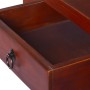 Mesa consola clásica de madera maciza caoba marrón 50x30x75 cm de , Mesas auxiliares - Ref: Foro24-288877, Precio: 115,62 €, ...