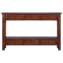 Mesa consola clásica de madera maciza caoba marrón 120x30x75cm von , Seitentische - Ref: Foro24-288880, Preis: 216,00 €, Raba...