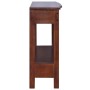 Mesa consola clásica de madera maciza caoba marrón 120x30x75cm de , Mesas auxiliares - Ref: Foro24-288880, Precio: 216,00 €, ...