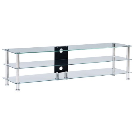 Mueble de TV vidrio templado transparente 150x40x40 cm | Foro24|Onlineshop| Casa, Jardín y Más Foro24.es