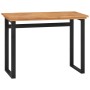 Escritorio de madera maciza de teca 100x45x75 cm by , Desks - Ref: Foro24-325279, Price: 101,83 €, Discount: %