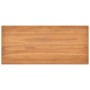 Escritorio de madera maciza de teca 100x45x75 cm by , Desks - Ref: Foro24-325279, Price: 101,83 €, Discount: %