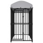 Perrera de exterior con techo 150x100x175 cm by , Dog kennels and fences - Ref: Foro24-170889, Price: 321,13 €, Discount: %