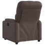 Sillón reclinable de cuero sintético marrón de , Sillones - Ref: Foro24-372505, Precio: 229,16 €, Descuento: %