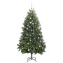 Árbol de Navidad artificial con bisagras 300 LED y bolas 300 cm de , Arboles de navidad - Ref: Foro24-3210132, Precio: 243,25...