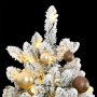 Árbol de Navidad artificial con bisagras 300 LED y bolas 210 cm von , Weihnachtsbäume - Ref: Foro24-3210139, Preis: 175,30 €,...