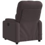 Sillón reclinable de masaje eléctrico tela marrón oscuro by , Armchairs - Ref: Foro24-3204703, Price: 273,97 €, Discount: %