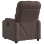 Sillón reclinable eléctrico de cuero sintético marrón de , Sillones - Ref: Foro24-3204760, Precio: 262,74 €, Descuento: %