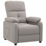 Sillón reclinable de tela gris taupe de , Sillones - Ref: Foro24-348283, Precio: 192,83 €, Descuento: %