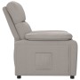 Sillón reclinable de tela gris taupe de , Sillones - Ref: Foro24-348283, Precio: 192,83 €, Descuento: %