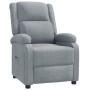 Sillón reclinable de tela gris claro de , Sillones - Ref: Foro24-348435, Precio: 179,73 €, Descuento: %