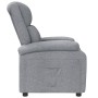 Sillón reclinable de tela gris claro de , Sillones - Ref: Foro24-348435, Precio: 179,73 €, Descuento: %