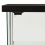 Sideboard zur Aufbewahrung aus schwarzem gehärtetem Glas von vidaXL, Schließfächer und Lagerschränke - Ref: Foro24-322798, Pr...