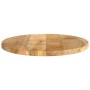 Tablero de mesa redondo madera maciza de mango Ø 40x2,5 cm by , Table tops - Ref: Foro24-370058, Price: 29,85 €, Discount: %