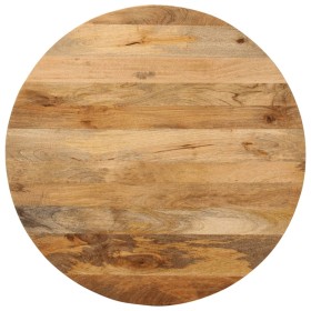 Tablero de mesa redondo madera maciza de mango Ø 70x2,5 cm de , Tableros para mesas - Ref: Foro24-370064, Precio: 79,32 €, De...