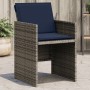 Sillones de jardín con cojines 4 uds ratán sintético gris | Foro24|Onlineshop| Casa, Jardín y Más Foro24.es