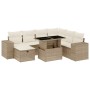 Set de sofás de jardín y cojines 8 piezas ratán sintético beige de , Conjuntos de jardín - Ref: Foro24-3275318, Precio: 682,2...