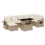 Set de sofás de jardín y cojines 8 piezas ratán sintético beige by , Garden sets - Ref: Foro24-3268058, Price: 644,64 €, Disc...