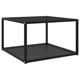 Couchtisch schwarz gehärtetes Glas 60x60x35 cm von vidaXL, Couchtisch - Ref: Foro24-322888, Preis: 74,99 €, Rabatt: %