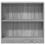 Estantería de madera de ingeniería gris Sonoma 80x24x76 cm de , Librerías y estanterías - Ref: Foro24-857831, Precio: 44,25 €...