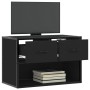 Mueble de TV metal y madera de ingeniería negro 60x31x39,5 cm | Foro24|Onlineshop| Casa, Jardín y Más Foro24.es