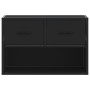 Mueble de TV metal y madera de ingeniería negro 60x31x39,5 cm | Foro24|Onlineshop| Casa, Jardín y Más Foro24.es