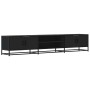 Mueble para TV madera de ingeniería negro 210x35x41 cm by , TV Furniture - Ref: Foro24-3300780, Price: 139,84 €, Discount: %