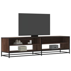 Mueble de TV madera de ingeniería marrón roble