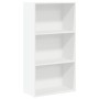 Estantería de madera de ingeniería blanca 60x30x114 cm de , Librerías y estanterías - Ref: Foro24-857899, Precio: 58,73 €, De...