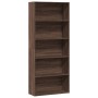 Estantería madera ingeniería roble marrón 80x30x189 cm von , Bücherregale und Regale - Ref: Foro24-3314675, Preis: 103,84 €, ...