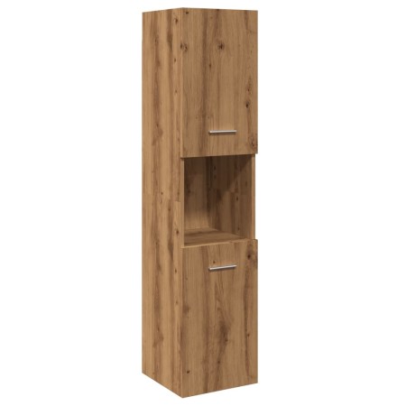 Armario pared baño madera ingeniería roble artisian 30x30x130cm by , Bathroom furniture - Ref: Foro24-856222, Price: 72,49 €,...