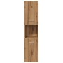 Armario pared baño madera ingeniería roble artisian 30x30x130cm de , Muebles de baño - Ref: Foro24-856222, Precio: 72,49 €, D...