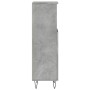 Armario de baño madera contrachapada gris hormigón 30x30x100 cm von , Badezimmermöbel - Ref: Foro24-857207, Preis: 50,07 €, R...