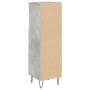 Armario de baño madera contrachapada gris hormigón 30x30x100 cm von , Badezimmermöbel - Ref: Foro24-857207, Preis: 50,07 €, R...