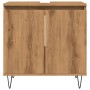 Armario de baño madera de ingeniería roble artisan 58x33x60 cm von , Badezimmermöbel - Ref: Foro24-857218, Preis: 59,63 €, Ra...