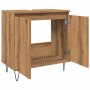 Armario de baño madera de ingeniería roble artisan 58x33x60 cm von , Badezimmermöbel - Ref: Foro24-857218, Preis: 59,63 €, Ra...