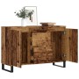 Aparador de madera de ingeniería envejecida 104x35x70 cm by , bathroom vanities - Ref: Foro24-857266, Price: 108,57 €, Discou...