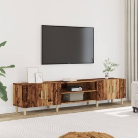 Mueble de TV madera ingeniería madera envejecida 180x31,5x40 cm by , TV Furniture - Ref: Foro24-857141, Price: 94,44 €, Disco...