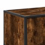 Mueble TV metal y madera ingeniería roble humo 80x34,5x40 cm | Foro24|Onlineshop| Casa, Jardín y Más Foro24.es