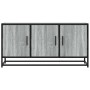 Mueble TV madera ingeniería y metal gris Sonoma 100x35x50 cm | Foro24|Onlineshop| Casa, Jardín y Más Foro24.es