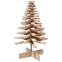 Árbol de Navidad de madera de adorno madera maciza pino 100 cm de , Arboles de navidad - Ref: Foro24-858204, Precio: 94,83 €,...