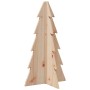 Árbol de Navidad de madera de adorno madera maciza pino 69,5 cm | Foro24|Onlineshop| Casa, Jardín y Más Foro24.es